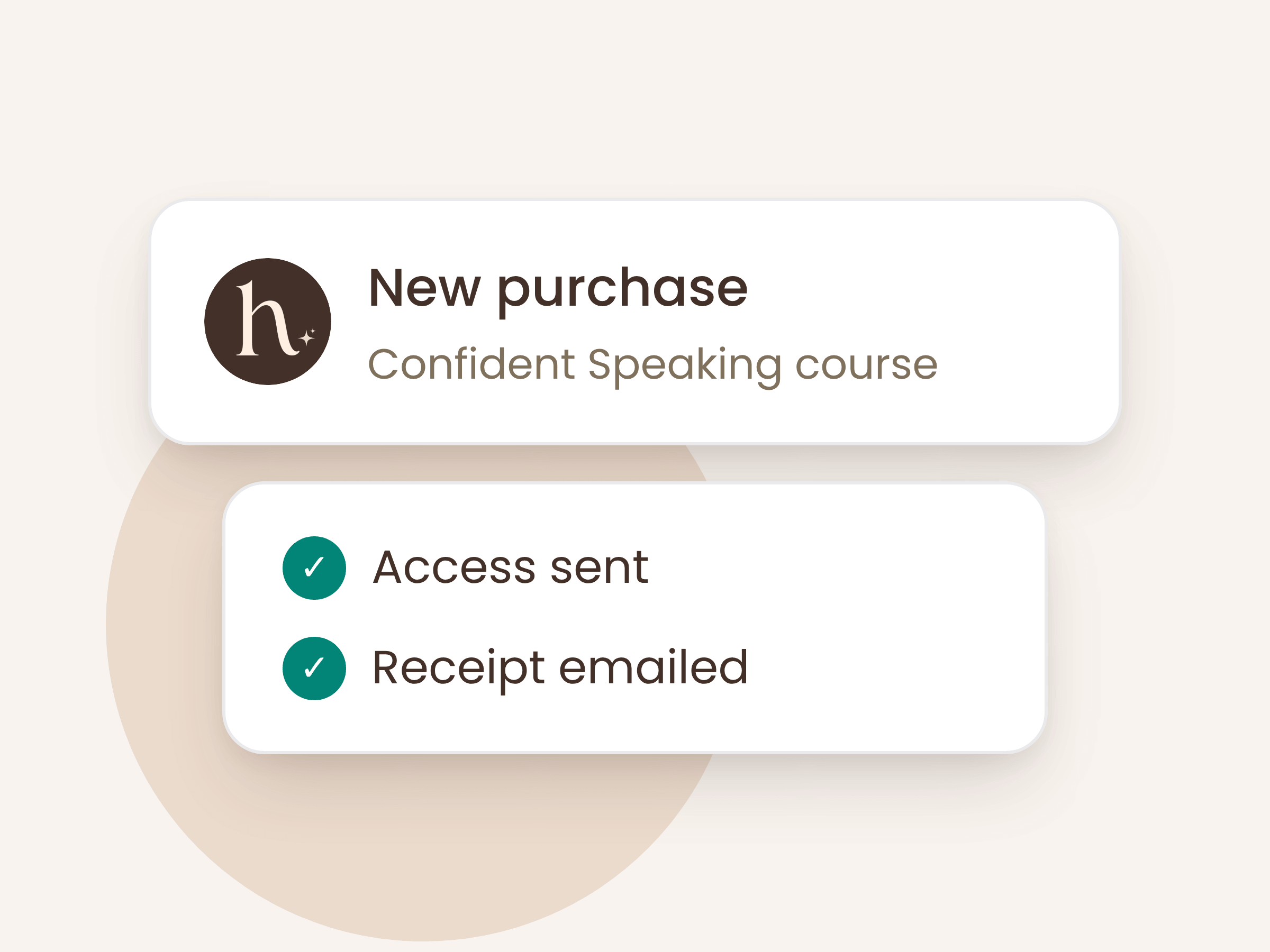 working on a computer to set up email marketing